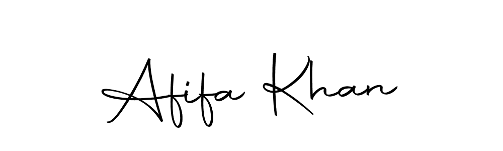 if you are searching for the best signature style for your name Afifa Khan. so please give up your signature search. here we have designed multiple signature styles  using Autography-DOLnW. Afifa Khan signature style 10 images and pictures png