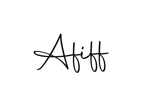 Create a beautiful signature design for name Afiff. With this signature (Autography-DOLnW) fonts, you can make a handwritten signature for free. Afiff signature style 10 images and pictures png