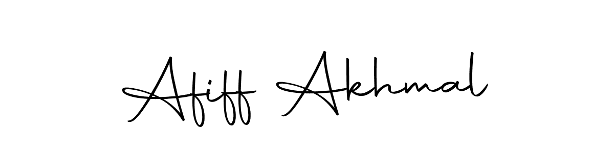 Also we have Afiff Akhmal name is the best signature style. Create professional handwritten signature collection using Autography-DOLnW autograph style. Afiff Akhmal signature style 10 images and pictures png
