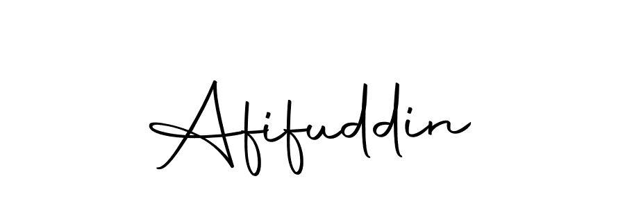 Design your own signature with our free online signature maker. With this signature software, you can create a handwritten (Autography-DOLnW) signature for name Afifuddin. Afifuddin signature style 10 images and pictures png