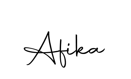 Make a beautiful signature design for name Afika. With this signature (Autography-DOLnW) style, you can create a handwritten signature for free. Afika signature style 10 images and pictures png