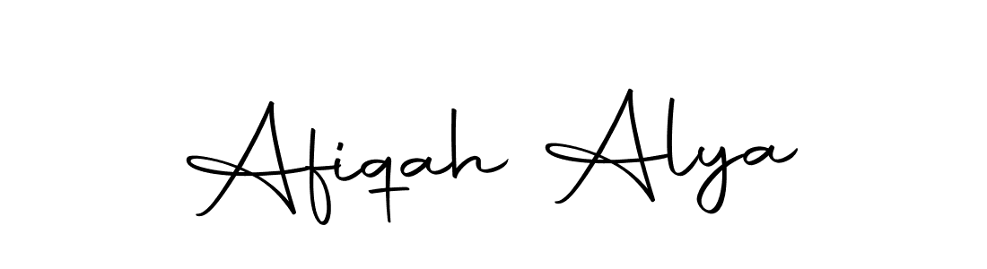 Make a short Afiqah Alya signature style. Manage your documents anywhere anytime using Autography-DOLnW. Create and add eSignatures, submit forms, share and send files easily. Afiqah Alya signature style 10 images and pictures png