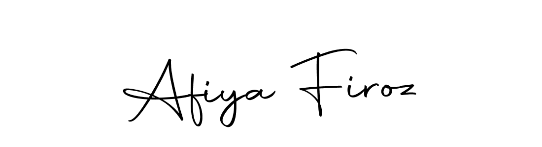 Create a beautiful signature design for name Afiya Firoz. With this signature (Autography-DOLnW) fonts, you can make a handwritten signature for free. Afiya Firoz signature style 10 images and pictures png