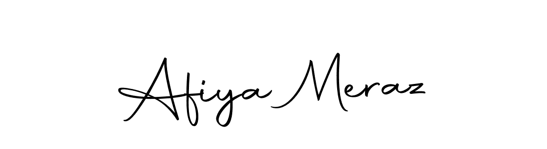 Use a signature maker to create a handwritten signature online. With this signature software, you can design (Autography-DOLnW) your own signature for name Afiya Meraz. Afiya Meraz signature style 10 images and pictures png