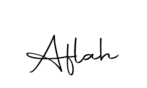 Make a beautiful signature design for name Aflah. Use this online signature maker to create a handwritten signature for free. Aflah signature style 10 images and pictures png