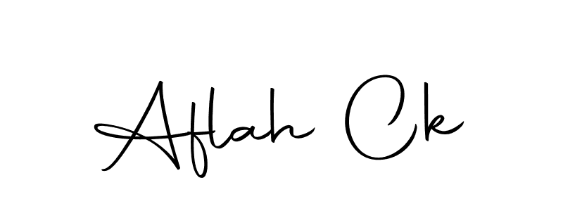 Aflah Ck stylish signature style. Best Handwritten Sign (Autography-DOLnW) for my name. Handwritten Signature Collection Ideas for my name Aflah Ck. Aflah Ck signature style 10 images and pictures png