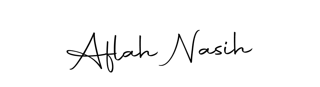 if you are searching for the best signature style for your name Aflah Nasih. so please give up your signature search. here we have designed multiple signature styles  using Autography-DOLnW. Aflah Nasih signature style 10 images and pictures png