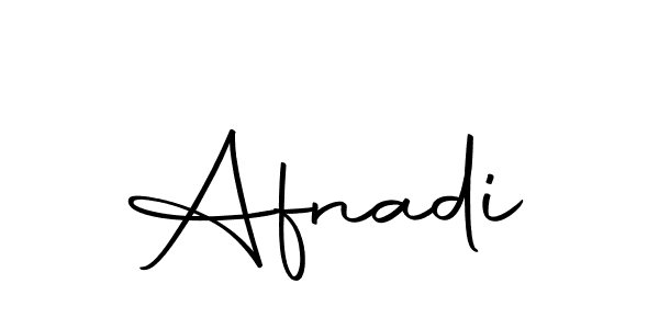 Create a beautiful signature design for name Afnadi. With this signature (Autography-DOLnW) fonts, you can make a handwritten signature for free. Afnadi signature style 10 images and pictures png