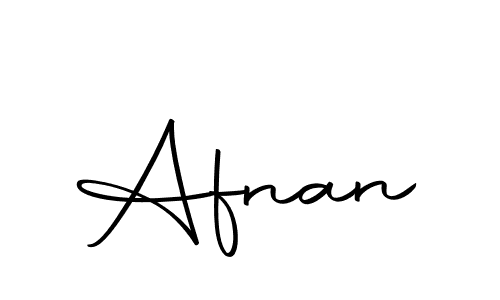 Design your own signature with our free online signature maker. With this signature software, you can create a handwritten (Autography-DOLnW) signature for name Afnan. Afnan signature style 10 images and pictures png