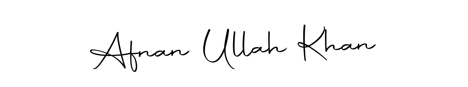 Also we have Afnan Ullah Khan name is the best signature style. Create professional handwritten signature collection using Autography-DOLnW autograph style. Afnan Ullah Khan signature style 10 images and pictures png