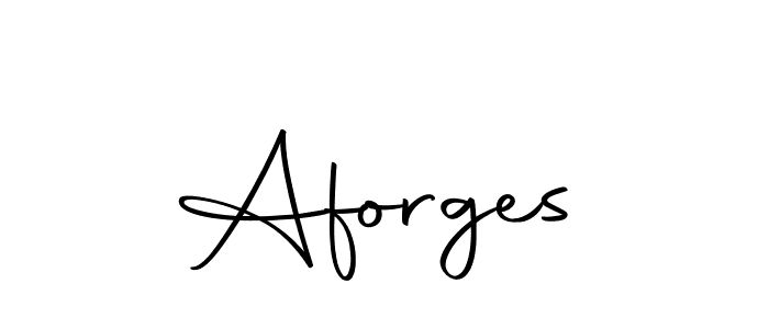 Create a beautiful signature design for name Aforges. With this signature (Autography-DOLnW) fonts, you can make a handwritten signature for free. Aforges signature style 10 images and pictures png