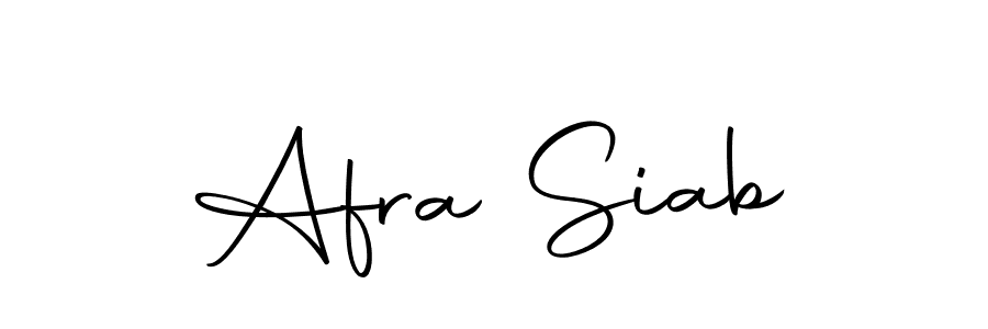 Also we have Afra Siab name is the best signature style. Create professional handwritten signature collection using Autography-DOLnW autograph style. Afra Siab signature style 10 images and pictures png