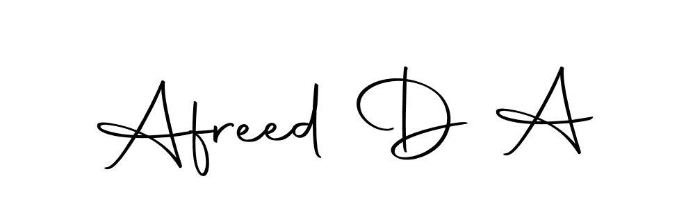 Here are the top 10 professional signature styles for the name Afreed D A. These are the best autograph styles you can use for your name. Afreed D A signature style 10 images and pictures png