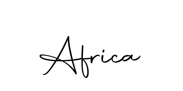 Create a beautiful signature design for name Africa. With this signature (Autography-DOLnW) fonts, you can make a handwritten signature for free. Africa signature style 10 images and pictures png