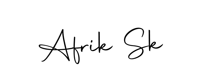 Create a beautiful signature design for name Afrik Sk. With this signature (Autography-DOLnW) fonts, you can make a handwritten signature for free. Afrik Sk signature style 10 images and pictures png