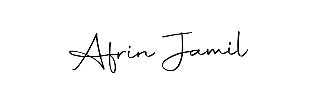 Use a signature maker to create a handwritten signature online. With this signature software, you can design (Autography-DOLnW) your own signature for name Afrin Jamil. Afrin Jamil signature style 10 images and pictures png