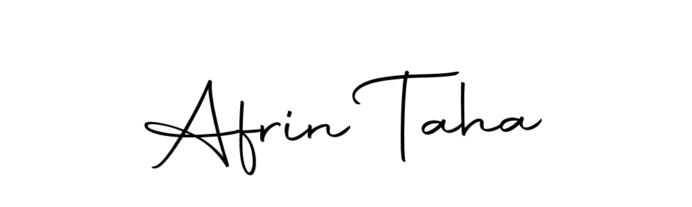 How to make Afrin Taha signature? Autography-DOLnW is a professional autograph style. Create handwritten signature for Afrin Taha name. Afrin Taha signature style 10 images and pictures png