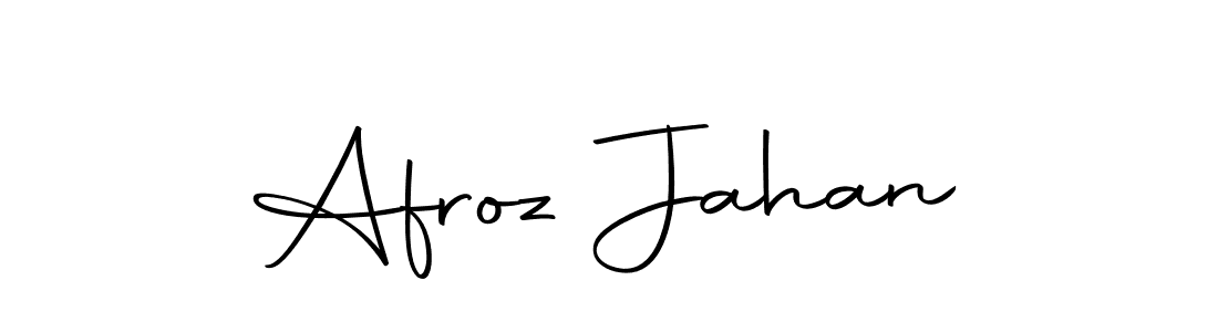 How to make Afroz Jahan signature? Autography-DOLnW is a professional autograph style. Create handwritten signature for Afroz Jahan name. Afroz Jahan signature style 10 images and pictures png