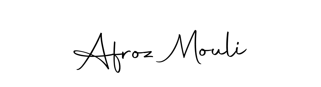 Design your own signature with our free online signature maker. With this signature software, you can create a handwritten (Autography-DOLnW) signature for name Afroz Mouli. Afroz Mouli signature style 10 images and pictures png