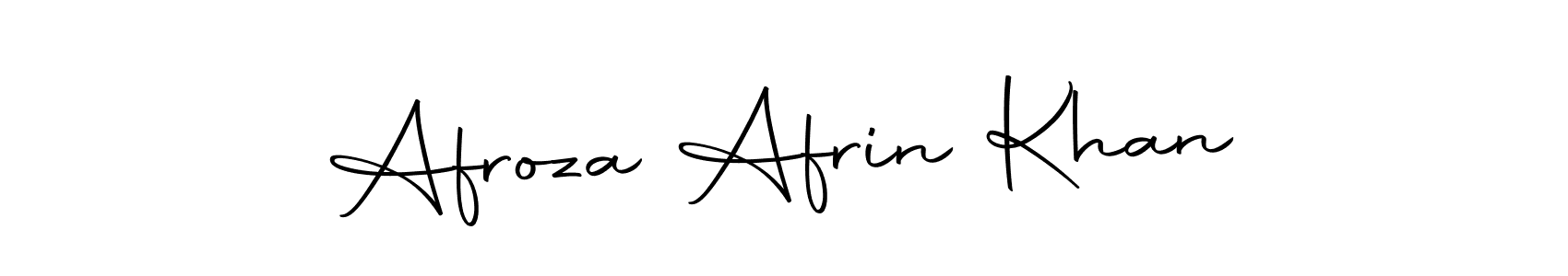 Use a signature maker to create a handwritten signature online. With this signature software, you can design (Autography-DOLnW) your own signature for name Afroza Afrin Khan. Afroza Afrin Khan signature style 10 images and pictures png