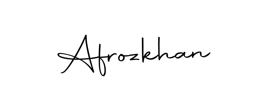 It looks lik you need a new signature style for name Afrozkhan. Design unique handwritten (Autography-DOLnW) signature with our free signature maker in just a few clicks. Afrozkhan signature style 10 images and pictures png