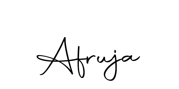 How to make Afruja name signature. Use Autography-DOLnW style for creating short signs online. This is the latest handwritten sign. Afruja signature style 10 images and pictures png