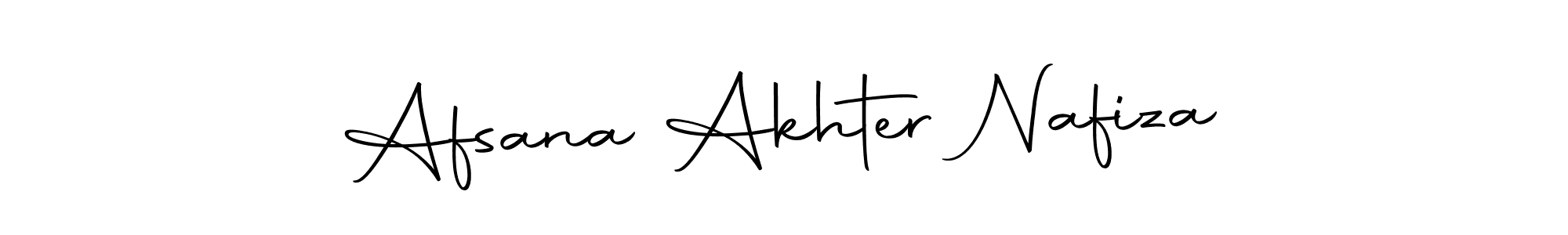 Make a beautiful signature design for name Afsana Akhter Nafiza. With this signature (Autography-DOLnW) style, you can create a handwritten signature for free. Afsana Akhter Nafiza signature style 10 images and pictures png