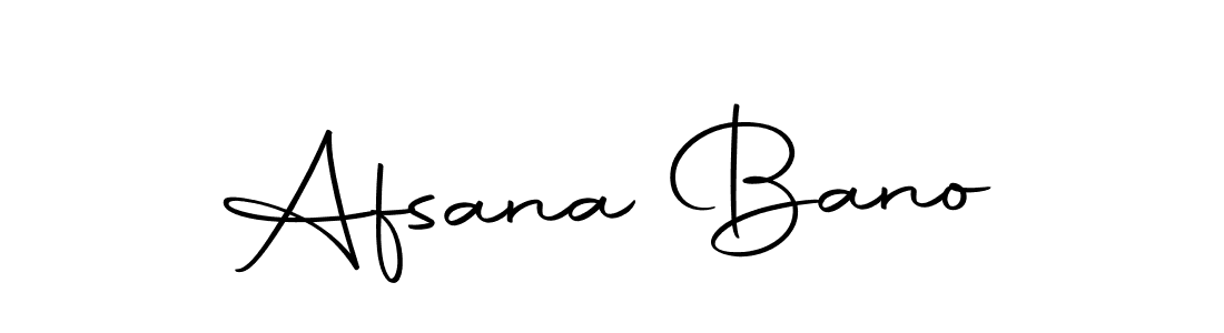 Use a signature maker to create a handwritten signature online. With this signature software, you can design (Autography-DOLnW) your own signature for name Afsana Bano. Afsana Bano signature style 10 images and pictures png