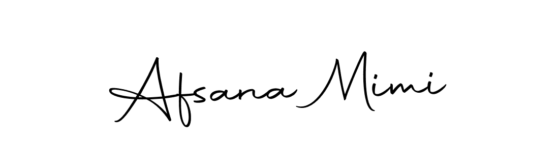 Design your own signature with our free online signature maker. With this signature software, you can create a handwritten (Autography-DOLnW) signature for name Afsana Mimi. Afsana Mimi signature style 10 images and pictures png