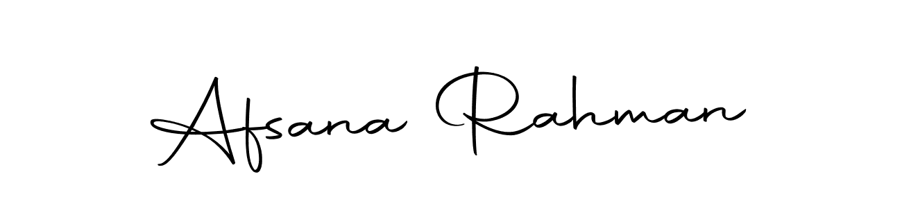 The best way (Autography-DOLnW) to make a short signature is to pick only two or three words in your name. The name Afsana Rahman include a total of six letters. For converting this name. Afsana Rahman signature style 10 images and pictures png