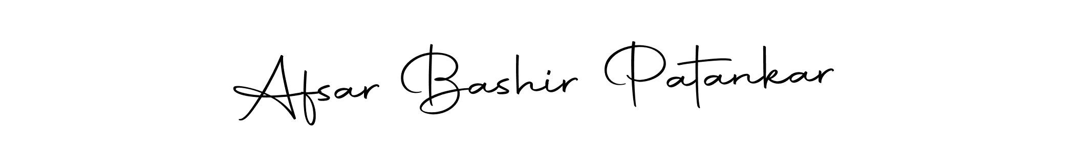 The best way (Autography-DOLnW) to make a short signature is to pick only two or three words in your name. The name Afsar Bashir Patankar include a total of six letters. For converting this name. Afsar Bashir Patankar signature style 10 images and pictures png