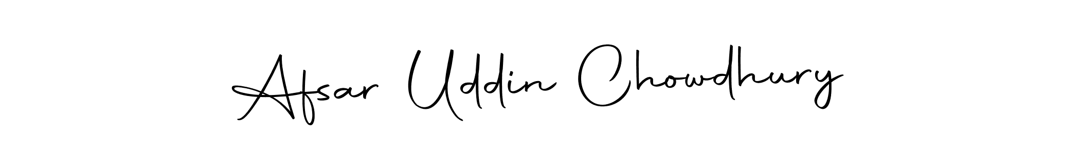 Make a beautiful signature design for name Afsar Uddin Chowdhury. With this signature (Autography-DOLnW) style, you can create a handwritten signature for free. Afsar Uddin Chowdhury signature style 10 images and pictures png