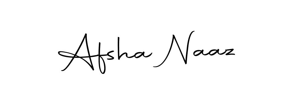 Use a signature maker to create a handwritten signature online. With this signature software, you can design (Autography-DOLnW) your own signature for name Afsha Naaz. Afsha Naaz signature style 10 images and pictures png