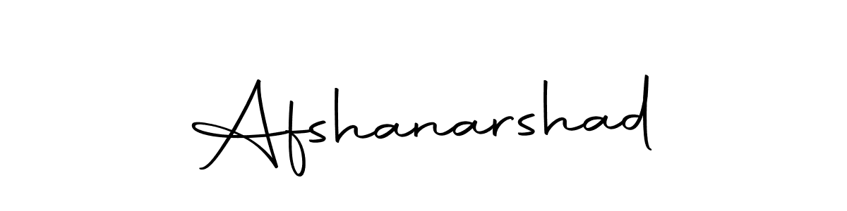 Make a short Afshanarshad signature style. Manage your documents anywhere anytime using Autography-DOLnW. Create and add eSignatures, submit forms, share and send files easily. Afshanarshad signature style 10 images and pictures png