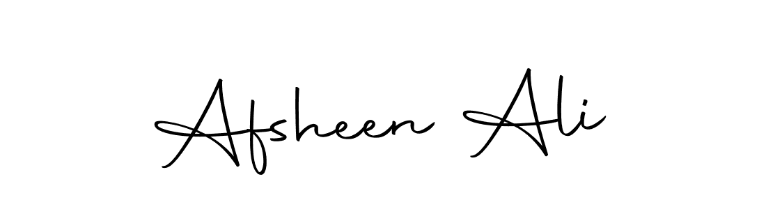 Design your own signature with our free online signature maker. With this signature software, you can create a handwritten (Autography-DOLnW) signature for name Afsheen Ali. Afsheen Ali signature style 10 images and pictures png