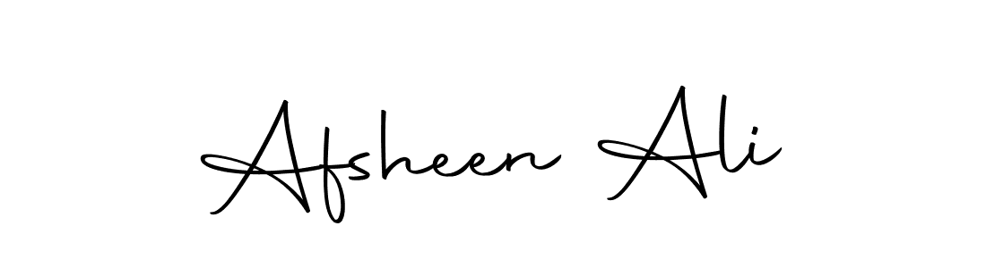 Design your own signature with our free online signature maker. With this signature software, you can create a handwritten (Autography-DOLnW) signature for name Afsheen Ali. Afsheen Ali signature style 10 images and pictures png