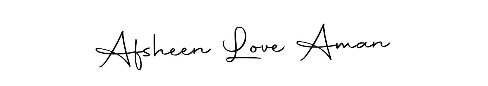 You can use this online signature creator to create a handwritten signature for the name Afsheen Love Aman. This is the best online autograph maker. Afsheen Love Aman signature style 10 images and pictures png
