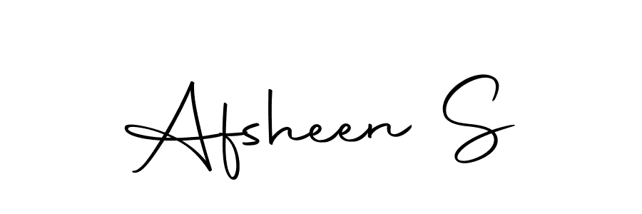 You can use this online signature creator to create a handwritten signature for the name Afsheen S. This is the best online autograph maker. Afsheen S signature style 10 images and pictures png