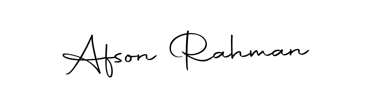 Use a signature maker to create a handwritten signature online. With this signature software, you can design (Autography-DOLnW) your own signature for name Afson Rahman. Afson Rahman signature style 10 images and pictures png