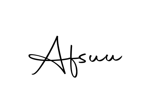 Create a beautiful signature design for name Afsuu. With this signature (Autography-DOLnW) fonts, you can make a handwritten signature for free. Afsuu signature style 10 images and pictures png