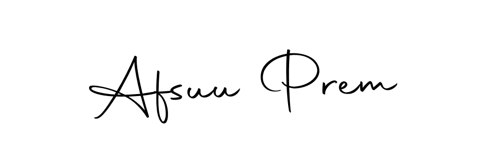 if you are searching for the best signature style for your name Afsuu Prem. so please give up your signature search. here we have designed multiple signature styles  using Autography-DOLnW. Afsuu Prem signature style 10 images and pictures png