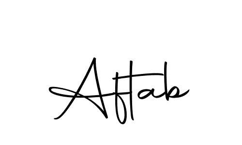 Similarly Autography-DOLnW is the best handwritten signature design. Signature creator online .You can use it as an online autograph creator for name Aftab. Aftab signature style 10 images and pictures png