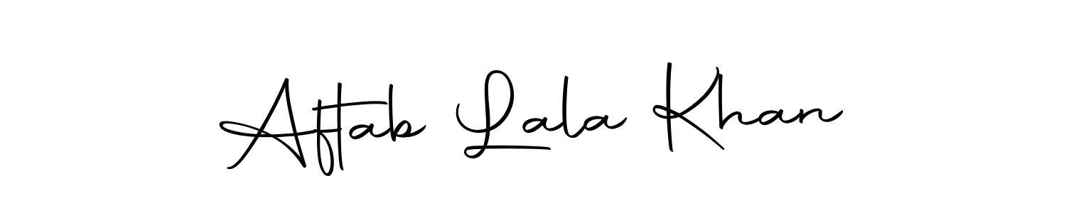 Make a short Aftab Lala Khan signature style. Manage your documents anywhere anytime using Autography-DOLnW. Create and add eSignatures, submit forms, share and send files easily. Aftab Lala Khan signature style 10 images and pictures png