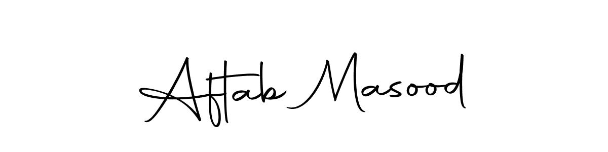 Use a signature maker to create a handwritten signature online. With this signature software, you can design (Autography-DOLnW) your own signature for name Aftab Masood. Aftab Masood signature style 10 images and pictures png