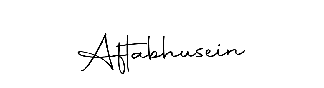 It looks lik you need a new signature style for name Aftabhusein. Design unique handwritten (Autography-DOLnW) signature with our free signature maker in just a few clicks. Aftabhusein signature style 10 images and pictures png