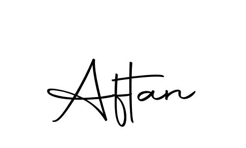 You should practise on your own different ways (Autography-DOLnW) to write your name (Aftan) in signature. don't let someone else do it for you. Aftan signature style 10 images and pictures png