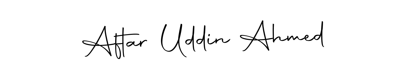 Also we have Aftar Uddin Ahmed name is the best signature style. Create professional handwritten signature collection using Autography-DOLnW autograph style. Aftar Uddin Ahmed signature style 10 images and pictures png