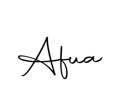 Use a signature maker to create a handwritten signature online. With this signature software, you can design (Autography-DOLnW) your own signature for name Afua. Afua signature style 10 images and pictures png