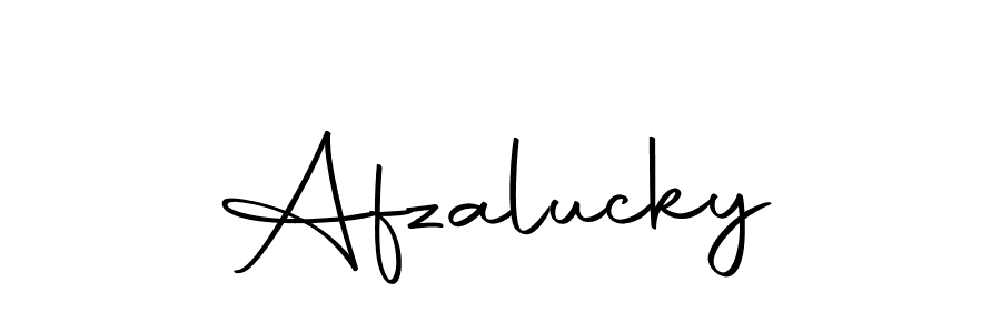 Design your own signature with our free online signature maker. With this signature software, you can create a handwritten (Autography-DOLnW) signature for name Afzalucky. Afzalucky signature style 10 images and pictures png