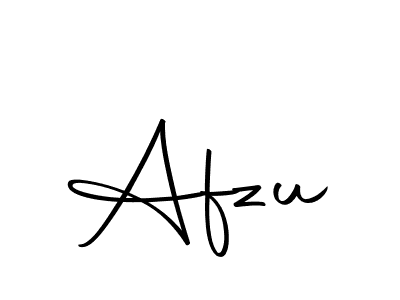 Design your own signature with our free online signature maker. With this signature software, you can create a handwritten (Autography-DOLnW) signature for name Afzu. Afzu signature style 10 images and pictures png